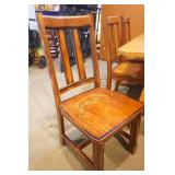 Wooden Dining Room Table and 6 Chairs Wooden Dining Room Table and 6 Chairs