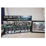 Waverly South Shore Coyotes Football Poster Board and Framed Print Waverly South Shore Coyotes Football Poster Board and Framed Print
