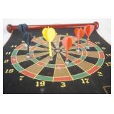 Magnetic Dart Board and Darts. 15"x18" Magnetic Dart Board and Darts. 15"x18"