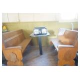 Table & 2 Benches (booth) Table & 2 Benches (booth)