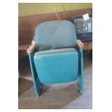 Vintage Movie Theatre Chair Vintage Movie Theatre Chair