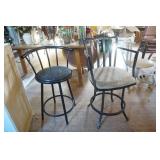 2ct Swivel Bar Stools 2ct Swivel Bar Stools