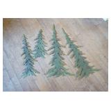 Metal Tree Decor (4ct) Metal Tree Decor (4ct)
