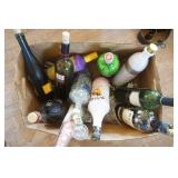 Lot of Bottle Decor (some have been converted to lamps) Lot of Bottle Decor (some have been converted to lamps)