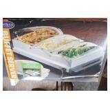 Buffet Server (3 station buffet server and warmer tray) Buffet Server (3 station buffet server and warmer tray)