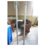 2ct Telescoping Poles with Large Round Bases 2ct Telescoping Poles with Large Round Bases