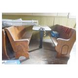 Table & 2 Benches (booth) Table & 2 Benches (booth)