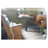 Table & 2 Benches (booth) Table & 2 Benches (booth)