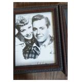 Desi & Lucy Framed Photo and Other Wall Decor Desi & Lucy Framed Photo and Other Wall Decor