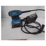Makita sander with case. Works Makita sander with case. Works
