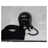 Helmet Gmax with Face shields & J&M Communication Helmet Gmax with Face shields & J&M Communication