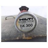 Hilti-DX 300 Fastening System with Case & Fasteners Hilti-DX 300 Fastening System with Case & Fasteners