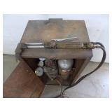 Portable oxygen / Acetylene torch kit with metal case on wheels Portable oxygen / Acetylene torch kit with metal case on wheels