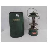 Coleman Lantern with Padded Storage Bag, Good Glass Coleman Lantern with Padded Storage Bag, Good Glass