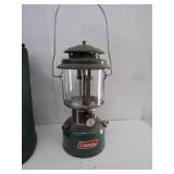 Coleman Lantern with Padded Storage Bag, Good Glass Coleman Lantern with Padded Storage Bag, Good Glass