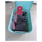 Large Lot of plastic outside sign letters, 9" Tall Large Lot of plastic outside sign letters, 9" Tall