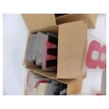 Large Lot of plastic outside sign letters, 9" Tall Large Lot of plastic outside sign letters, 9" Tall