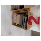 Large Lot of plastic outside sign letters, 9" Tall Large Lot of plastic outside sign letters, 9" Tall