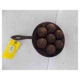 Antique 9" Round Cast Iron Pan Antique 9" Round Cast Iron Pan