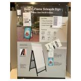 Metal A-Frame Sidewalk Sign Metal A-Frame Sidewalk Sign