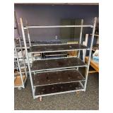 Metal Shelf w/ Wheels Metal Shelf w/ Wheels