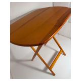 Wood Folding Table Wood Folding Table