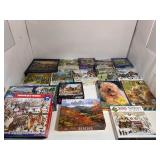 Large Lot of Puzzles Large Lot of Puzzles