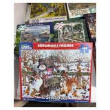 Large Lot of Puzzles Large Lot of Puzzles