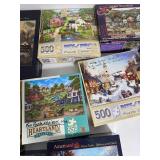 Large Lot of Puzzles Large Lot of Puzzles