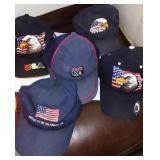 Baseball Hats and Winter Gear.