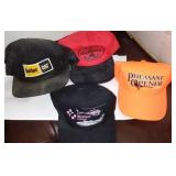 Baseball Hats and Winter Gear.