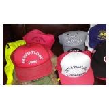 Baseball Hats and Winter Gear.