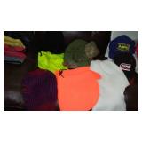 Baseball Hats and Winter Gear.