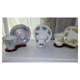 Large lot Vintage Teacups Nippon, Germany, and More.