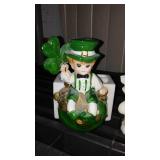 Vintage Lefton St. Patricks Planter, Kittens (2).