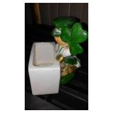 Vintage Lefton St. Patricks Planter, Kittens (2).