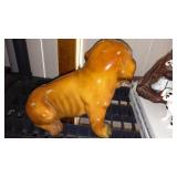 Vintage Marwal Resin Plaster Mastiff Dog and More.