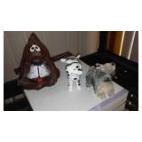 Vintage Marwal Resin Plaster Mastiff Dog and More.