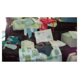 60-80 Yr. Old Baby Blankets and Clothes.