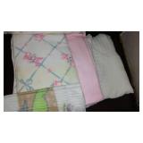 60-80 Yr. Old Baby Blankets and Clothes.