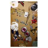 Vintage Costume Jewelry, Handheld Sewing machine and More.