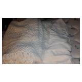 Queen Sized Headboard, Frame, Floor Lamp and more.
