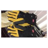 Gordini, Suede Gloves (2) and Leather Mittens (2).