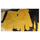 Gordini, Suede Gloves (2) and Leather Mittens (2).