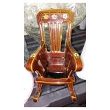 Vintage McCoy Rocker Planter, Blue Ridge Pottery Plate, Fire King Snack Trays and More.