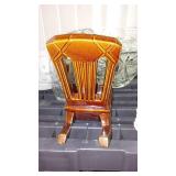 Vintage McCoy Rocker Planter, Blue Ridge Pottery Plate, Fire King Snack Trays and More.