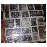 Vintage Magazine Rack and Collectibles.