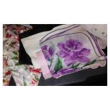 Cedar Box (Leo Johnson Furniture and Vintage Hankies.