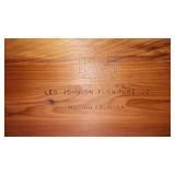 Cedar Box (Leo Johnson Furniture and Vintage Hankies.