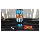 Stained Glass Table Accent Lamp.
